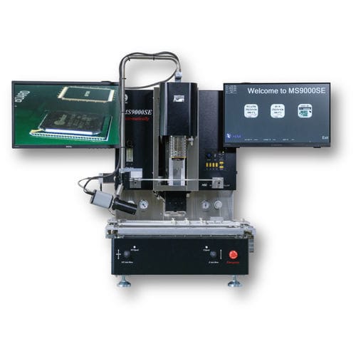 Station de réparation automatique - MS9000SE - MEISHO - à air chaud / semi-automatique / pour BGA