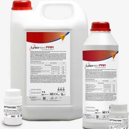 Produit désinfectant bi-composant - Lysonox® PAA - Adranox - au peroxyde d'hydrogène