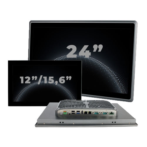 Panel PC LCD - FEC Italia srl - à écran tactile capacitif / à écran tactile multitouche / Intel® Core™