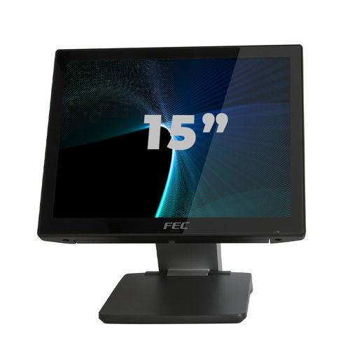 Panel PC pour point de vente - PP-9715 - FEC Italia srl - à écran tactile capacitif / à écran tactile multi-points / 15"