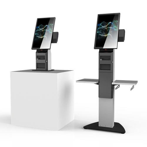 Terminal kiosque - XELF - FEC Italia srl - à écran tactile capacitif / Intel® Celeron® Processor 3965U / Intel® Core™ i3-7100U