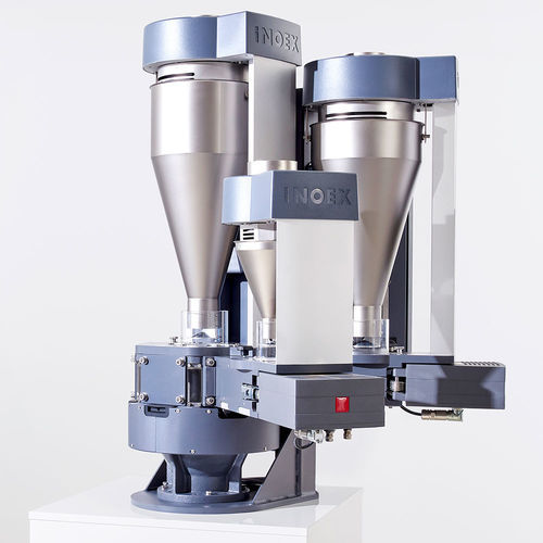 Unité de dosage gravimétrique - SAVEMOAT DOS - iNOEX GmbH - de poudre / pour granulés plastiques / pour ligne d'extrusion