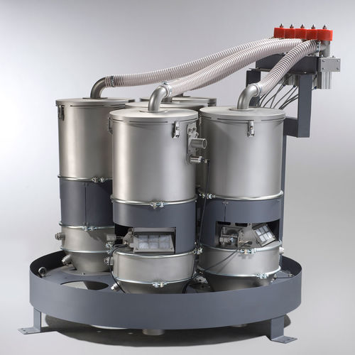 Système de transport pneumatique continu - SAVEOMAT - iNOEX GmbH - pour matières plastiques / pour pellets