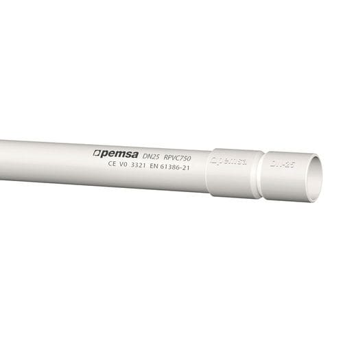 Gaine de protection - RPVC750 - Pemsa Cable Management, S.A. - tubulaire / de câbles électriques / en plastique