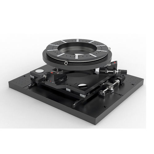 Platine de positionnement hexapode - HEX-S6.50.200 - NATSU PRECISION TRADE LIMITED - XYZ / rotative / motorisée