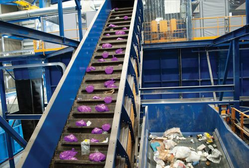 Station de traitement des déchets organique - Machinex Industries Inc. - mélangée