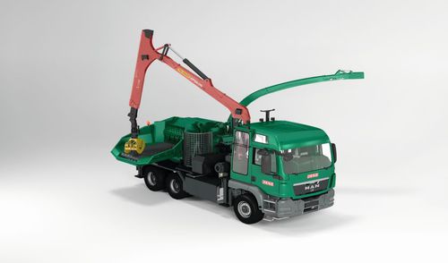 Broyeur de branches mobile - HEM 583 R-Truck - JENZ GmbH Maschinen- und Fahrzeugbau