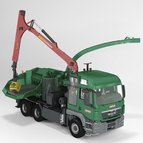 Broyeur de branches mobile - HEM 593 R-Truck - JENZ GmbH Maschinen- und Fahrzeugbau
