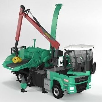 Broyeur de branches mobile - HEM 593 R-Cobra - JENZ GmbH Maschinen- und Fahrzeugbau
