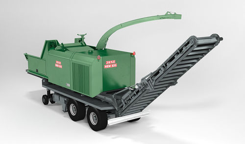 Broyeur de branches sur remorque - HEM 820 DL - JENZ GmbH Maschinen- und Fahrzeugbau