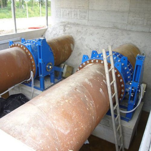 Vanne pour turbine - DI NICOLA INFINAM - papillon / à commande pneumatique / de contrôle