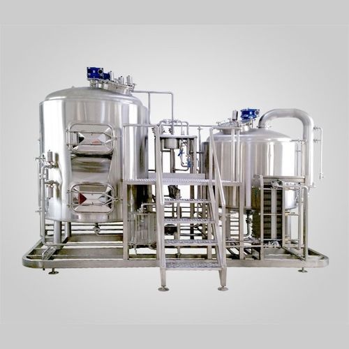 Système de brassage en acier inoxydable - Shandong Tiantai Beer Equipment Co.,Ltd - chauffé à la vapeur