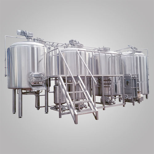 Système de brassage en acier inoxydable - Shandong Tiantai Beer Equipment Co.,Ltd - chauffé à la vapeur / chauffé à feu direct