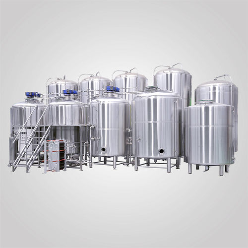 Système de brassage en acier inoxydable - Shandong Tiantai Beer Equipment Co.,Ltd - chauffé à la vapeur / chauffé à feu direct
