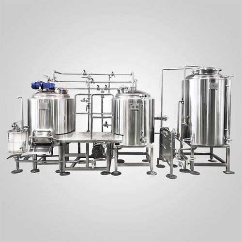 Système de brassage en acier inoxydable - Shandong Tiantai Beer Equipment Co.,Ltd - chauffé à la vapeur / à chauffage électrique