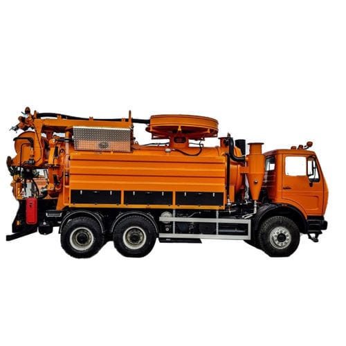 Camion hydrocureur - JetVac - Procompactor Waste Management Equipment - à eau