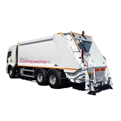Benne à ordures ménagères chargement arrière - Procompactor Waste Management Equipment - hybride / avec grue
