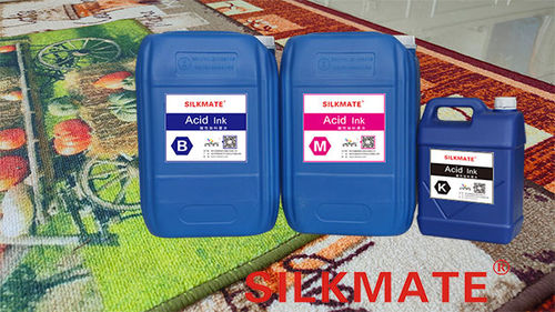 Encre pour impression jet d'encre - SILKMATE® - ZHENGZHOU HONGSAM DIGITAL SCIENCE & TECHNOLOGY CO., LTD - à colorant acide / pour textiles / jaune
