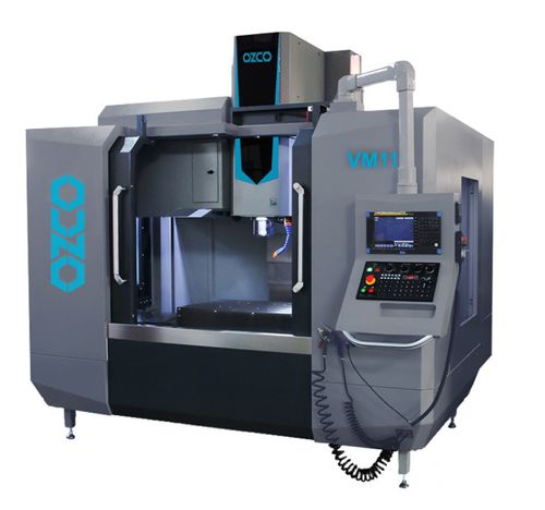 Centre d'usinage CNC vertical - VM11 - Ozco Metalworking Machines - 3 axes / avec table rotative / BT 40