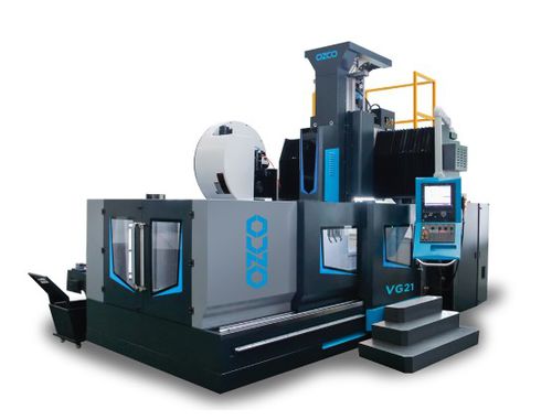 Centre d'usinage CNC 3 axes - VG21  - Ozco Metalworking Machines - vertical / à double colonne / à table rotative
