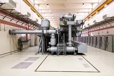 Sous-station isolé au gaz - Hitachi Energy - pour distribution électrique / d'extérieur