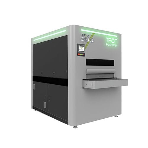 Ébavureuse de rayonnage des angles - Surfacer® TF-R 2510 - TFON Machine - de finition / de pièces en aluminium / pour pièces en acier