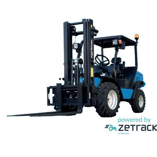 Chariot élévateur électrique - TE17 - Agrimac - à conducteur porté assis / pour l'intérieur / pour usage extérieur