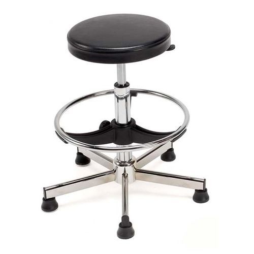 Chaise pivotante de laboratoire - 79 - Arredindustria e Lory Srl - pour poste de travail / siège en polyuréthane / avec marche-pied
