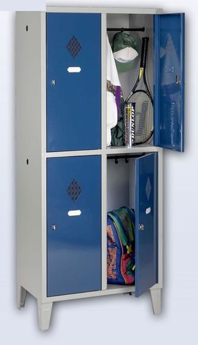 Armoire vestiaire pour bureau - 109/10D mod. 2+2 - Arredindustria e Lory Srl - de bureau / pour entreprise / pour usine