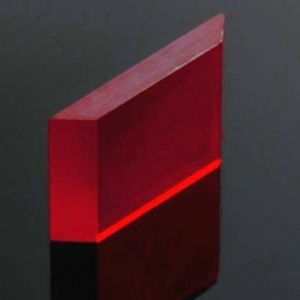 Prisme optique thallium bromide-iodide - KRS5PRISM series  - Crystran Ltd - de réflectance totale atténuée
