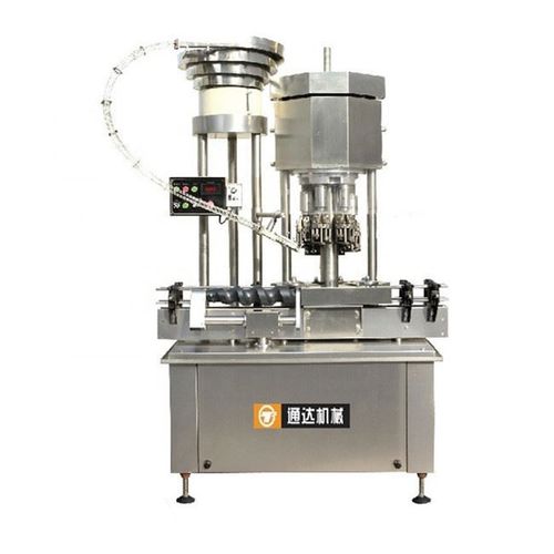 Boucheuse visseuse pour bouteilles - TONGDA PACKAGING MACHINERY CO.,  LTD. - multitête / en ligne / automatique