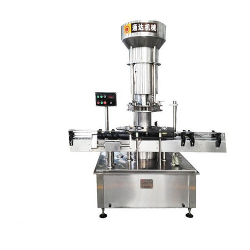 Boucheuse visseuse vin - DZ-A - TONGDA PACKAGING MACHINERY CO.,  LTD. - rotative / automatique / pour bouteilles
