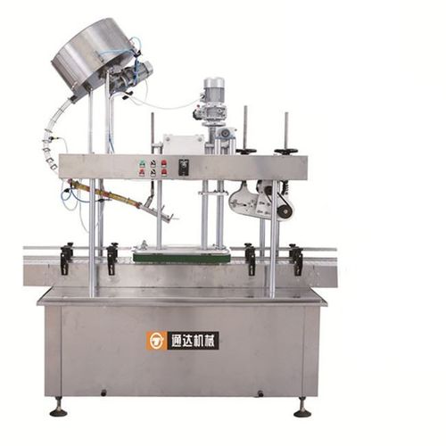 Capsuleuse semi-automatique - HGY series - TONGDA PACKAGING MACHINERY CO.,  LTD. - linéaire / pour bouteilles / pour l'industrie agroalimentaire