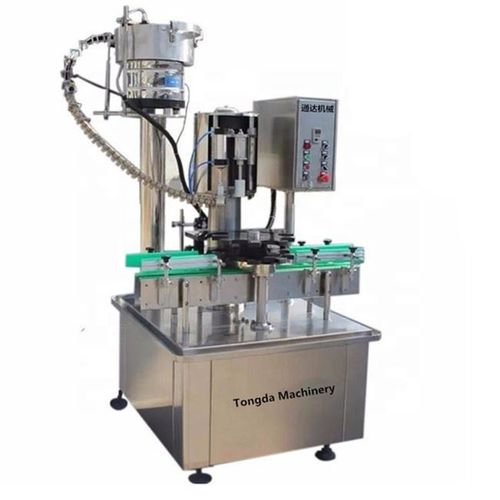 Capsuleuse à mouvement continu - DZ-T - TONGDA PACKAGING MACHINERY CO.,  LTD. - automatique / de bouteilles / pour l'industrie vinicole