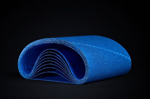 Bande abrasive en céramique - Danpoort International Abrasives B.V. - en carbure de silicium / zircone / large