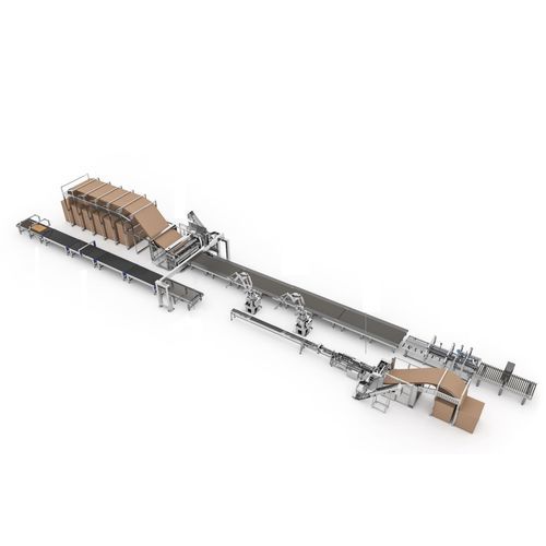 Ligne de conditionnement pour carton - T-Line - Wortech srl - automatique