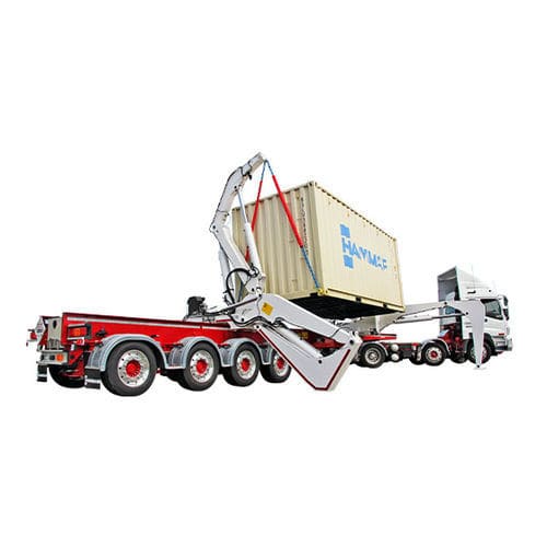 Chariot élévateur latéral sur camion - 110 series - Hammar - électrique / à conducteur porté assis / de manutention