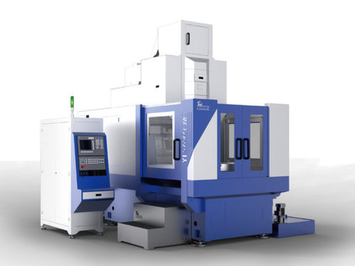 Machine à raser les engrenages verticale - YL5180 - ZHEJIANG LAOLUNSI MACHINE TOOL CO., LTD - CNC