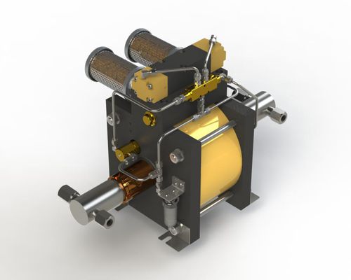 Pompe alternative - DA series - HYDRATRON - à eau / à huile / actionnée par air