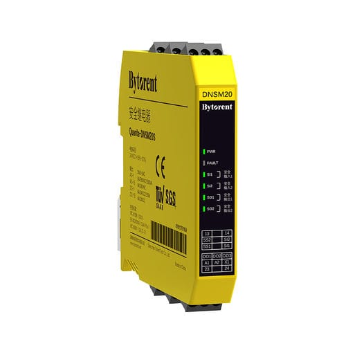 Relais de sécurité 2NO - Quanta-DNSM20S - Bytorent Technology Co., Ltd. - IEC / sur rail DIN / double canal