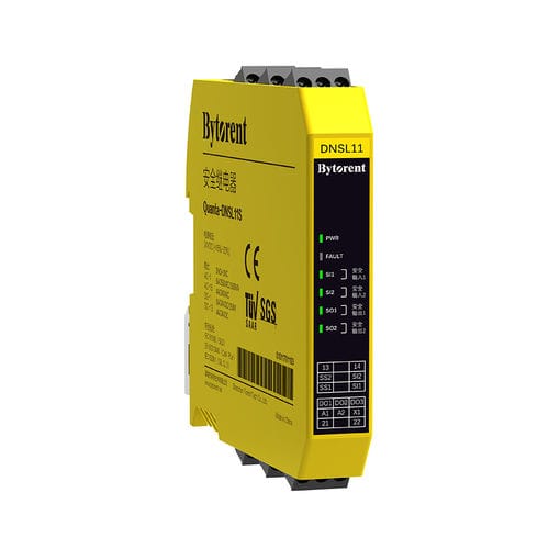 Relais de sécurité pour barrière immatérielle - Quanta-DNSL11S - Bytorent Technology Co., Ltd. - 1NO / PNP / 1NF