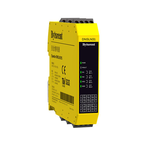 Relais de sécurité pour barrière immatérielle - Quanta-DNSLN31S - Bytorent Technology Co., Ltd. - 3NO / PNP / 1NF