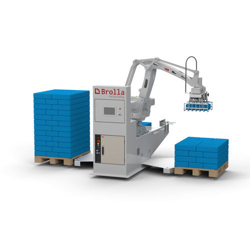 Palettiseur compact - Brolla - robotisé / de sacs / pour bouteilles