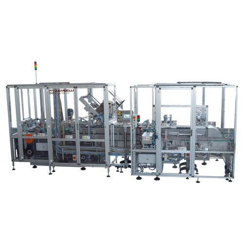 Encaisseuse à mouvement intermittent - AP200 - Zambelli S.r.l. - horizontale / automatique / contrôlée par PLC