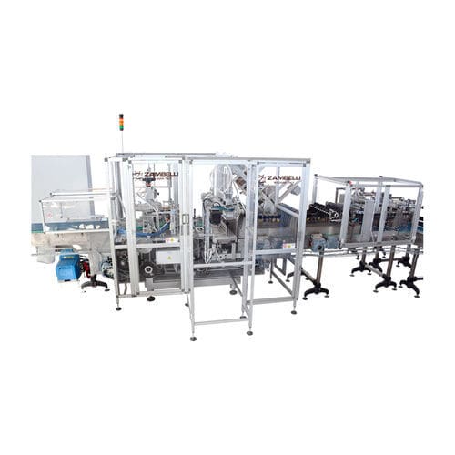 Encaisseuse wrap-around - AP200W - Zambelli S.r.l. - automatique / en bouteille / pour boîtes de conserve