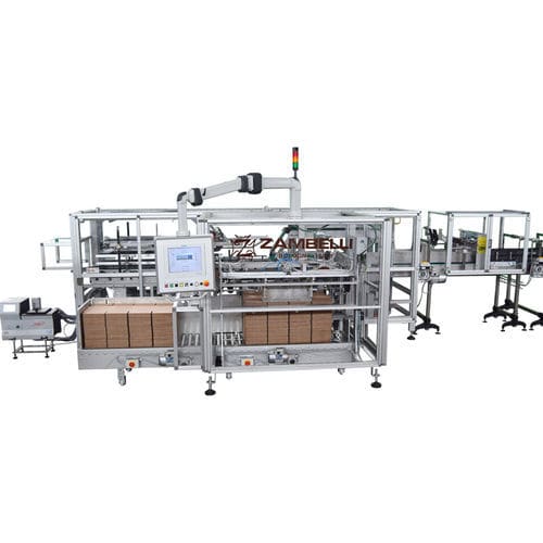 Encaisseuse wrap-around - WR Series - Zambelli S.r.l. - automatique / contrôlée par PLC / pour bouteilles