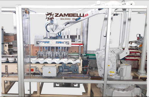 Robot pick and place - Zambelli S.r.l. - articulé / 6 axes / d'emballage