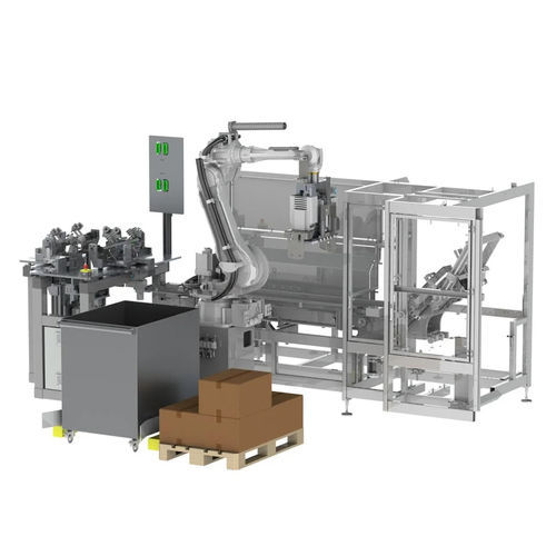 Cellule robotisée d'alimentation - AFS 500 - Goldfuss engineering GmbH - d'emballage / de chargement / pour petites pièces
