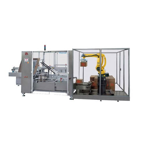 Encaisseuse / palettiseur horizontal - KP 15 - BERGAMI PACKAGING SOLUTIONS SRL - automatique / pour applications industrielles / compact