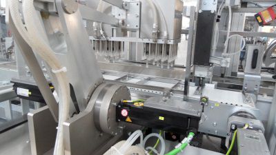 Station de placement pour applications alimentaires - 2 Axis Brutus - BERGAMI PACKAGING SOLUTIONS SRL - pour l'industrie cosmétique / pour l'industrie pharmaceutique / automatique